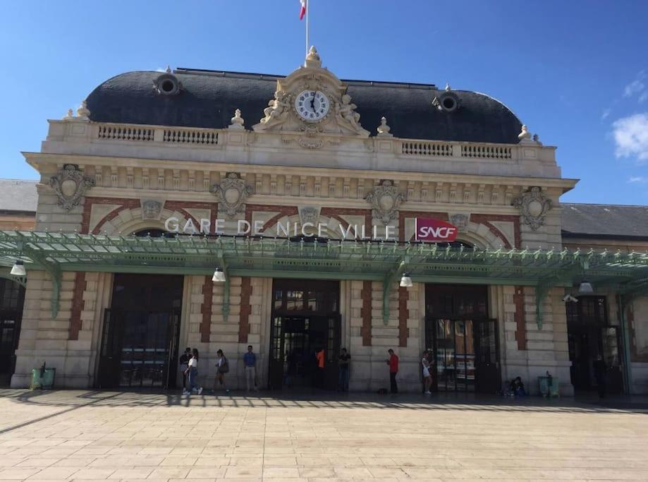 Appartement 4 Chambres Face Gare Nice-Ville エクステリア 写真
